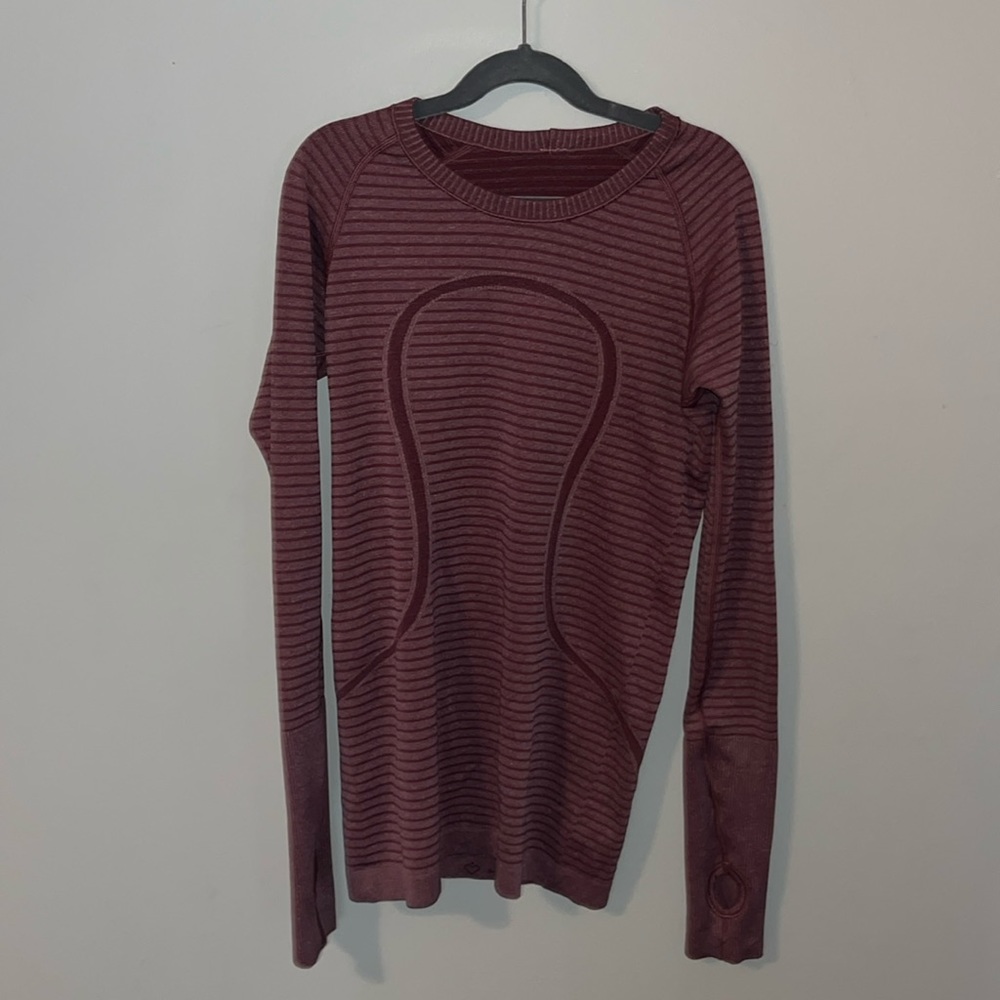 Lululemon Purple Swiftly Tech, Size 4 - image 1